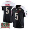 Cincinnati Bengals Tee Higgins Mexico Edition Vapor Jersey - All Stitched - Alternate