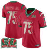 Cincinnati Bengals Orlando Brown Jr. Mexico Edition Vapor Jersey - All Stitched - Red