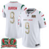 Cincinnati Bengals Joe Burrow Mexico Edition Vapor Jersey - All Stitched - White