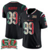 Cincinnati Bengals Myles Murphy Mexico Edition Vapor Jersey - All Stitched - Black