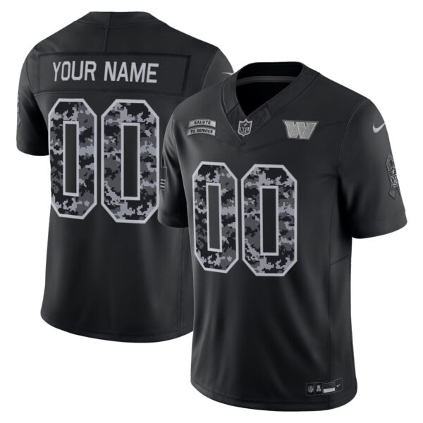 Washington Commanders 2026 Salute to Service Custom Jersey - All Stitched