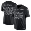 Seattle Seahawks Sea Town 206 2026 Salute to Service Vapor Limited Jersey - All Stitched