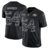 San Francisco 49ers Fred Warner 2026 Salute to Service Vapor Limited Jersey - All Stitched