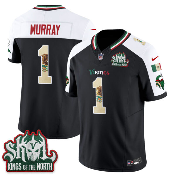 Minnesota Vikings Kyler Murray Mexico Edition Vapor Jersey - All Stitched - Alternate
