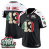 Minnesota Vikings Andrew Van Ginkel Mexico Edition Vapor Jersey - All Stitched - Alternate