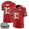 Minnesota Vikings Aaron Jones Mexico Edition Vapor Jersey - All Stitched - Red