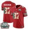 Minnesota Vikings T.J. Hockenson Mexico Edition Vapor Jersey - All Stitched - Red