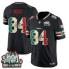 Minnesota Vikings Randy Moss Mexico Edition Vapor Jersey - All Stitched - Black