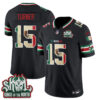 Minnesota Vikings Dallas Turner Mexico Edition Vapor Jersey - All Stitched - Black
