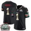 Minnesota Vikings Kyler Murray Mexico Edition Vapor Jersey - All Stitched - Black