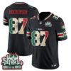 Minnesota Vikings T.J. Hockenson Mexico Edition Vapor Jersey - All Stitched - Black
