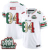 Minnesota Vikings Randy Moss Mexico Edition Vapor Jersey - All Stitched - White