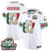 Minnesota Vikings T.J. Hockenson Mexico Edition Vapor Jersey - All Stitched - White