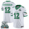 Philadelphia Eagles Randall Cunningham 2X Champions Patch Vapor Jersey - All Stitched - White