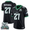 Philadelphia Eagles Quinyon Mitchell 2X Champions Patch Vapor Jersey - All Stitched - Black