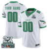 Philadelphia Eagles 2X Champions Patch Vapor Custom Jersey - All Stitched - White