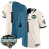 Jacksonville Jaguars Team 2026 Rivalries Split Vapor Jersey - All Stitched - Rivalries Teal