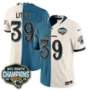 Jacksonville Jaguars Cam Little 2026 Rivalries Split Vapor Jersey - All Stitched - Rivalries Teal