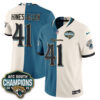 Jacksonville Jaguars Josh Hines-Allen 2026 Rivalries Split Vapor Jersey - All Stitched - Rivalries Teal