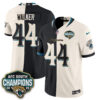 Jacksonville Jaguars Travon Walker 2026 Rivalries Split Vapor Jersey - All Stitched - Rivalries Black