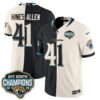 Jacksonville Jaguars Josh Hines-Allen 2026 Rivalries Split Vapor Jersey - All Stitched - Rivalries Black