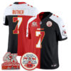 Kansas City Chiefs Harrison Butker 2026 Split Limited Edition - All Stitched - Black Red