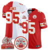 Kansas City Chiefs Chris Jones 2026 Split Limited Edition - All Stitched - White Red