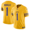 Minnesota Vikings Kyler Murray 2026 "Rivalries" Vapor Limited Jersey - All Stitched - Gold