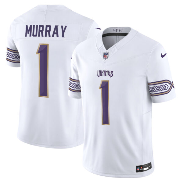 Minnesota Vikings Kyler Murray 2026 "Rivalries" Vapor Limited Jersey - All Stitched - White