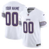 Minnesota Vikings 2026 "Rivalries" Vapor Limited Custom Jersey - All Stitched - White