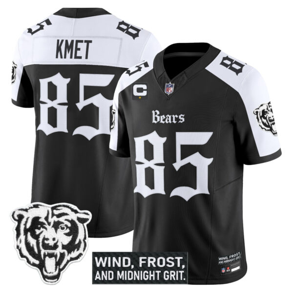 Chicago Bears Cole Kmet 'Gothic Midway Legacy' Vapor Limited Jersey - All Stitched - Alternate