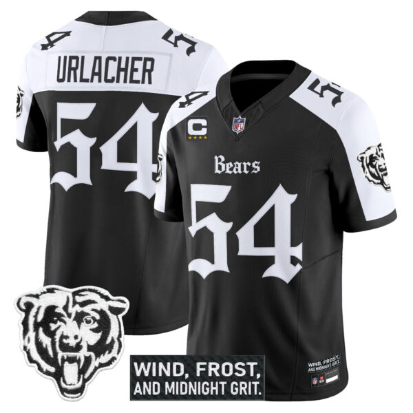 Chicago Bears Brian Urlacher 'Gothic Midway Legacy' Vapor Limited Jersey - All Stitched - Alternate
