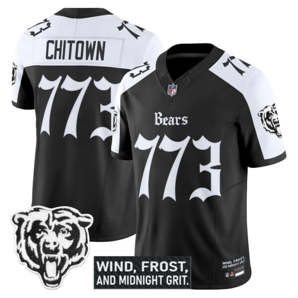 Chicago Bears ChiTown 773 'Gothic Midway Legacy' Vapor Limited Jersey - All Stitched - Alternate