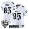 Chicago Bears Cole Kmet 'Gothic Midway Legacy' Vapor Limited Jersey - All Stitched - White