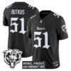 Chicago Bears Dick Butkus 'Gothic Midway Legacy' Vapor Limited Jersey - All Stitched - Black