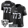 Chicago Bears ChiTown 773 'Gothic Midway Legacy' Vapor Limited Jersey - All Stitched - Black