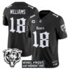 Chicago Bears Caleb Williams 'Gothic Midway Legacy' Vapor Limited Jersey - All Stitched - Black