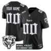 Chicago Bears 'Gothic Midway Legacy' Vapor Limited Custom Jersey - All Stitched - Black