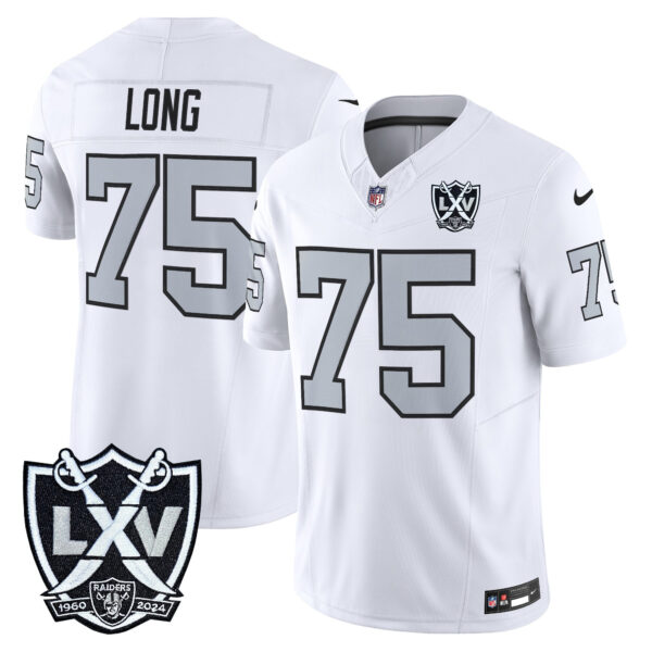 Las Vegas Raiders Howie Long 2026 Vapor Limited Jersey - All Stitched - White