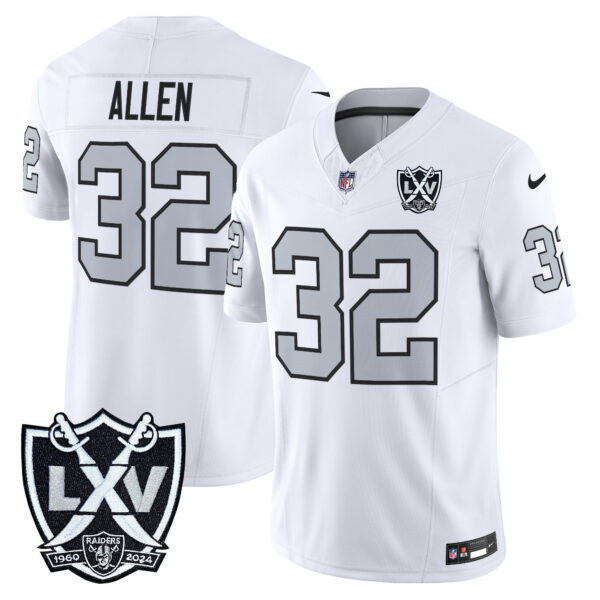 Las Vegas Raiders Marcus Allen 2026 Vapor Limited Jersey - All Stitched - White