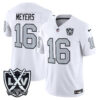 Las Vegas Raiders Jakobi Meyers 2026 Vapor Limited Jersey - All Stitched - White