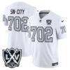 Las Vegas Raiders SinCity702 2026 Vapor Limited Jersey - All Stitched - White