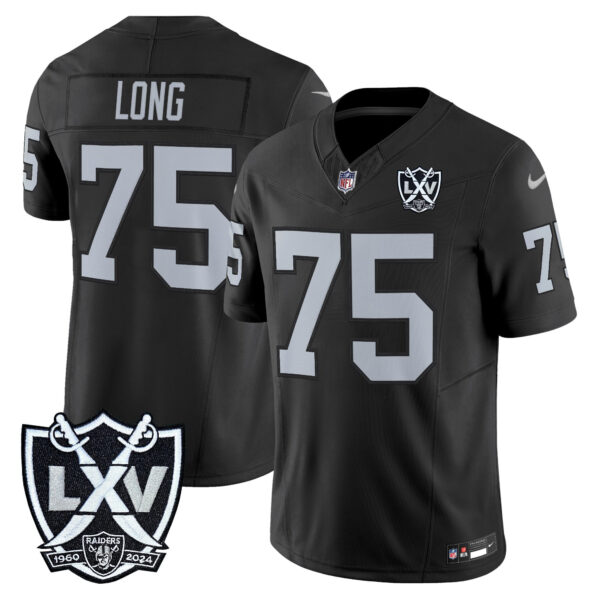 Las Vegas Raiders Howie Long 2026 Vapor Limited Jersey - All Stitched - Black