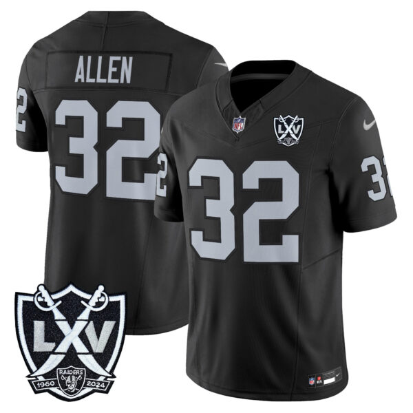 Las Vegas Raiders Marcus Allen 2026 Vapor Limited Jersey - All Stitched - Black