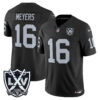 Las Vegas Raiders Jakobi Meyers 2026 Vapor Limited Jersey - All Stitched - Black