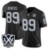 Las Vegas Raiders Brock Bowers 2026 Vapor Limited Jersey - All Stitched - Black