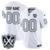 Las Vegas Raiders 2026 Vapor Limited Custom Jersey - All Stitched - White