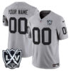 Las Vegas Raiders 2026 Vapor Limited Custom Jersey - All Stitched - Gray