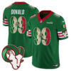 Los Angeles Rams Aaron Donald 2025 Mexico Vapor Limited Jersey - All Stitched - Green
