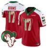 Los Angeles Rams Davante Adams 2025 Mexico Vapor Limited Jersey - All Stitched - Red Alternate